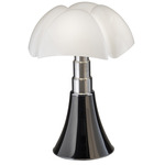 Pipistrello Table Lamp - Titanium / Opal