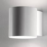 Tube Wall Sconce - White / White