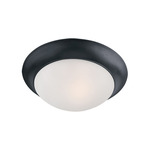 Essentials 583x Flush Mount - Black / Frosted