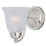 Basix Wall Sconce - Satin Nickel / Frosted