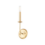 Wesley Wall Sconce - Satin Brass