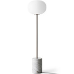JWDA Floor Lamp - Bronzed Brass / White Marble