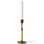 Duca Candle Holder - Bronzed Brass