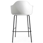 Harbour Armchair Stool - Black / White