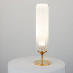 Pod Table Lamp - Polished Gold / Frosted