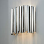 Facet Wall Sconce - Polished Stainless Steel