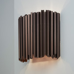 Facet Wall Sconce - Satin Bronze