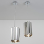 Facet Pendant - Polished Stainless Steel
