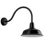 Bryson Outdoor Wall Sconce - Gloss Black