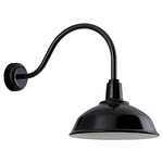 Bryson Outdoor Wall Sconce - Gloss Black