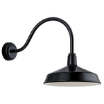 Ezra Outdoor Wall Sconce - Gloss Black