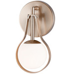 Pearl Wall Sconce - Brushed Brass / Opal