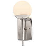 Epoch Wall Sconce - Polished Chrome / Opal