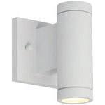Portico Outdoor Wall Sconce - Matte White