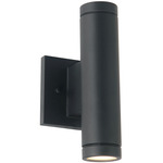 Portico Outdoor Wall Sconce - Matte Black