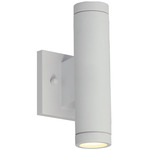 Portico Outdoor Wall Sconce - Matte White