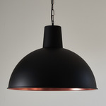 Industrial Pendant - Black / Black