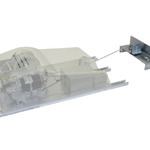 Chandelier Lift Residential Grade Remote Mount - Galvanized