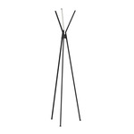 Star Floor Lamp - Black / Frosted