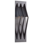 Bridge Dark Sky Outdoor Wall Sconce - Textured Black