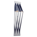 Bridge Dark Sky Outdoor Wall Sconce - Argento Grey