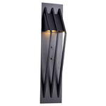 Bridge Dark Sky Outdoor Wall Sconce - Textured Black