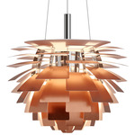 PH Artichoke LED Pendant - Copper