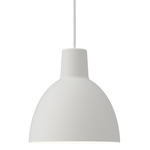 Toldbod Metal Pendant - White / White