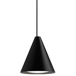 Keglen Pendant - Black / Opal