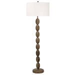 Buoy Floor Lamp - Natural / Brown
