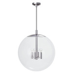 Cafe Pendant - Polished Nickel