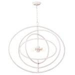 Coastal Living Sail Chandelier - White / White