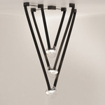 Etat-des-Lieux 3A Pendant - Black / Clear Transparent