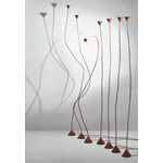 Papiro LED Floor Lamp - Copper