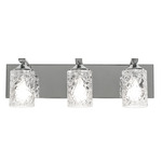 Annabel Bathroom Vanity Light - Polished Chrome / Clear