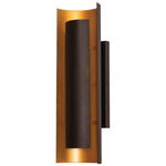 Reveal Wall Sconce - Black / Gold