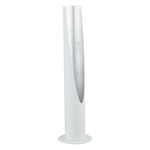 Barbotto Table Lamp - White / Silver