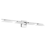 Metrass Bathroom Vanity Light - Chrome / Satin