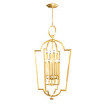 Allegretto Foyer Pendant - Gold Leaf