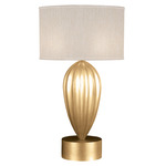 Allegretto Drop Table Lamp - Champagne / Gold Leaf