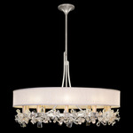 Azu Chandelier - Silver Leaf / Champagne