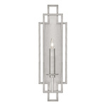 Cienfuegos Deco Wall Sconce - Silver Leaf