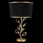 Foret Table Lamp - Gold Leaf / Black / Gold Leaf