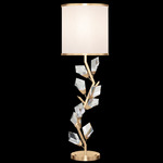 Foret Console Table Lamp - Gold Leaf / Champagne / Gold Leaf