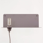 90 Degree Plug-In Wall Sconce - Gray