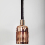 E27 Pendant - Copper and Black
