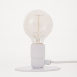 E27 Table Lamp - White