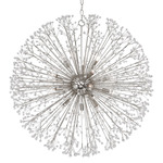 Dunkirk Chandelier - Polished Nickel / Crystal