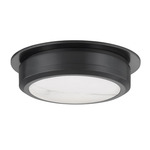 Greenport Flush Ceiling Light - Old Bronze / Alabaster