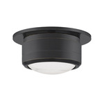 Greenport Flush Ceiling Light - Old Bronze / Alabaster